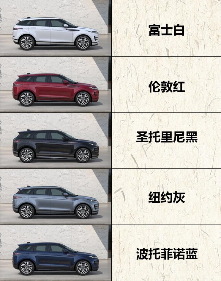 奇瑞捷豹路虎 揽胜极光 2020款 249PS R-DYNAMIC HSE 豪华定制版