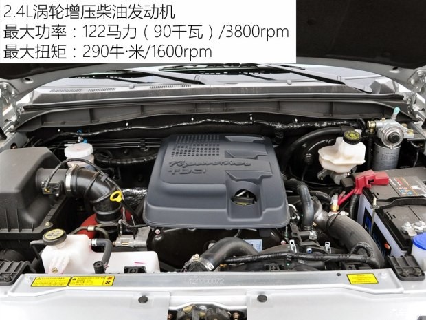 江铃汽车 域虎 2012款 2.4T四驱手动(LX)JX4D24