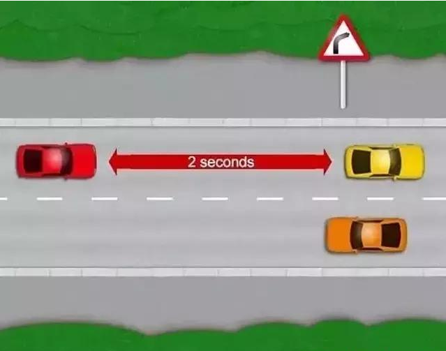 两秒法则！高速路上判断车距就是这么简单