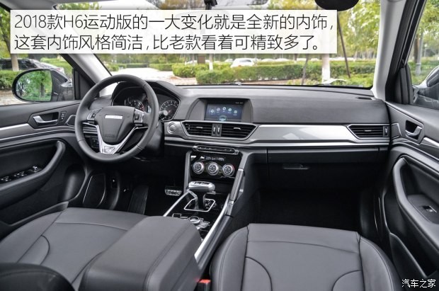 长城汽车 哈弗H6 2018款 蓝标 运动版 1.5T 自动两驱精英型