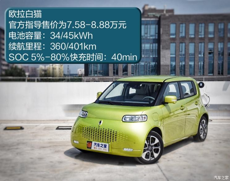 长城汽车 欧拉白猫 2020款 360km 豪华型