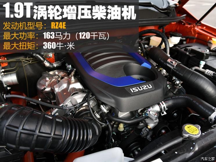江西五十铃 D-MAX 2021款 1.9T自动四驱柴油Global引领型RZ4E