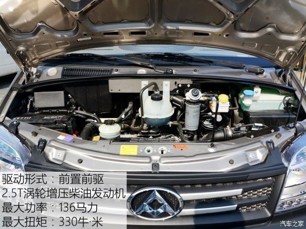 上汽大通 上汽大通V80 2015款 2.5T手动傲运通版短轴低顶