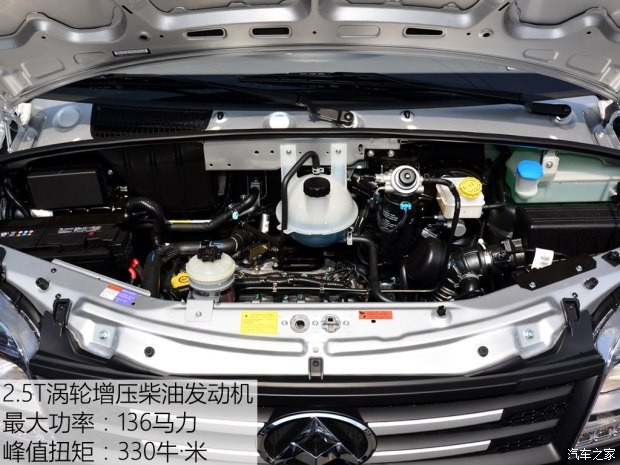 上汽大通 上汽大通V80 2016款 2.5T手动傲运通国V长轴中顶7座