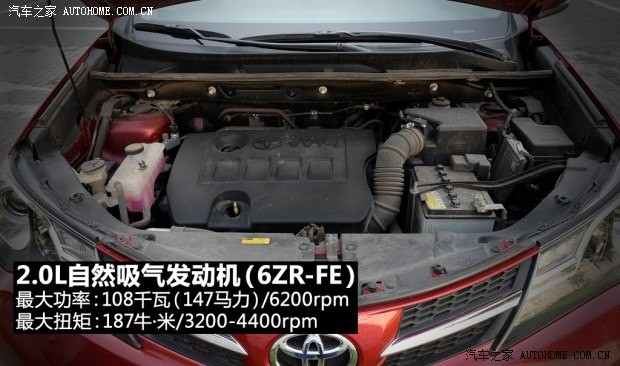 一汽丰田 丰田RAV4 2013款 2.0L CVT四驱新锐版