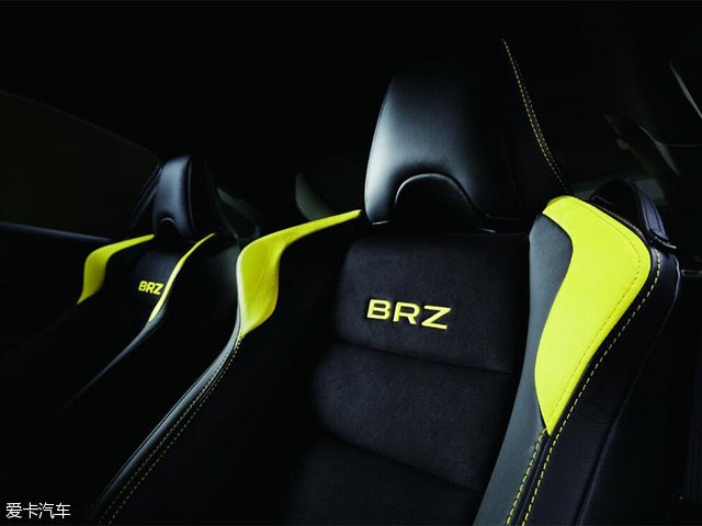 斯巴鲁BRZ type-RS黄色特装版