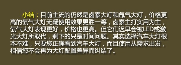 帮你选车1 我们该如何正确看待汽车大灯?