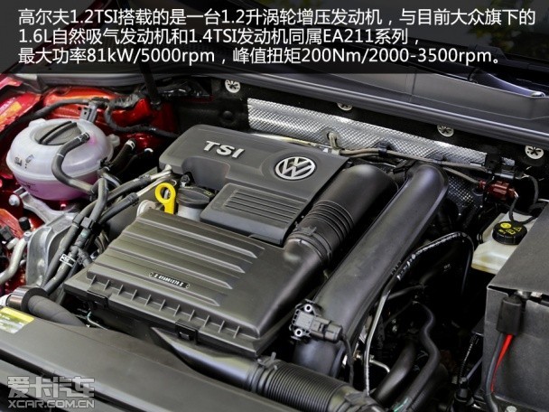 动力表现超出预期 爱卡试高尔夫1.2TSI