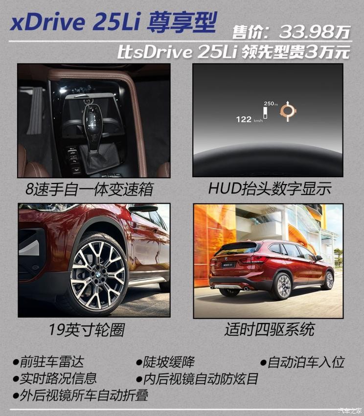 华晨宝马 宝马X1 2020款 sDrive20Li 时尚型