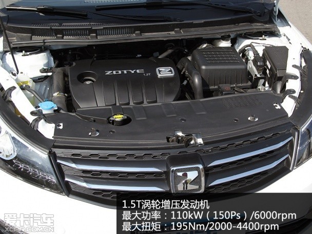 测试众泰Z500 1.5T CVT尊贵型