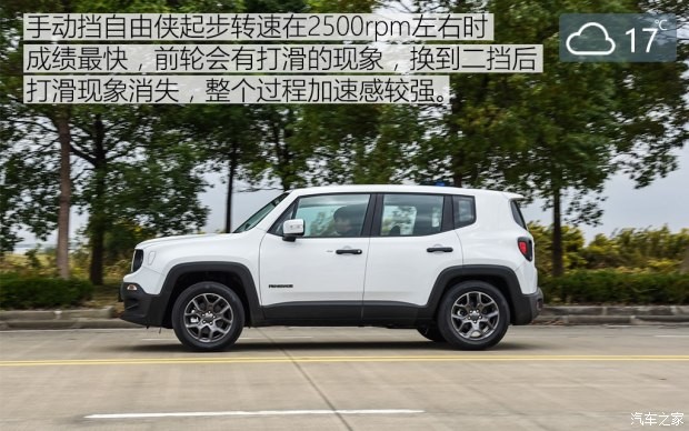 广汽菲克Jeep 自由侠 2017款 180T 手动动能版