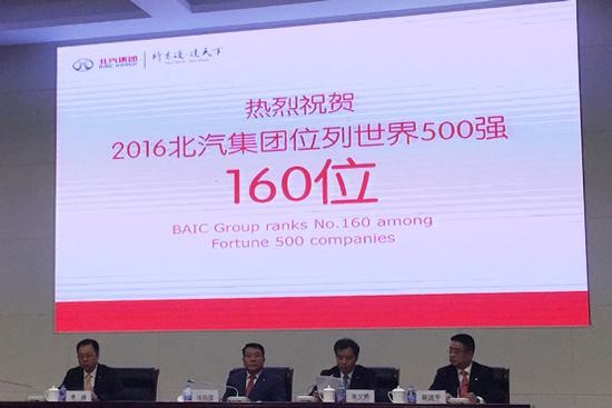 徐和谊:2020年北汽争取进入《财富》前100