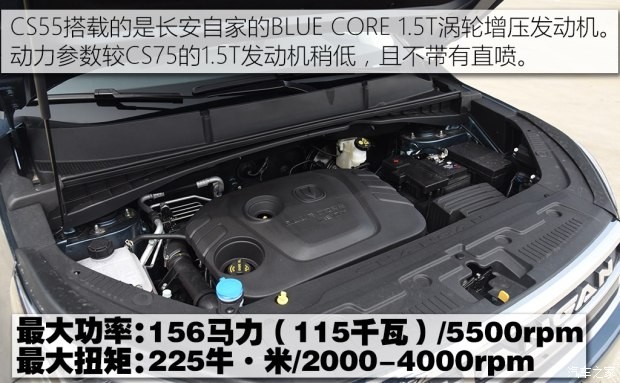 长安汽车 长安CS55 2017款 1.5T 自动顶配型