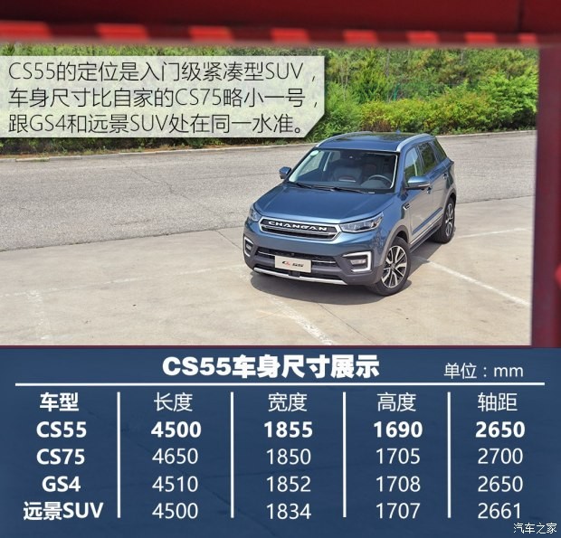 长安汽车 长安CS55 2017款 1.5T 自动顶配型